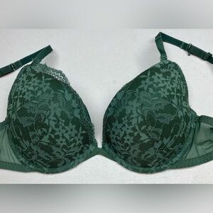 LS FOREST GRN Obsession Push-Up Plunge, 36C *P1089